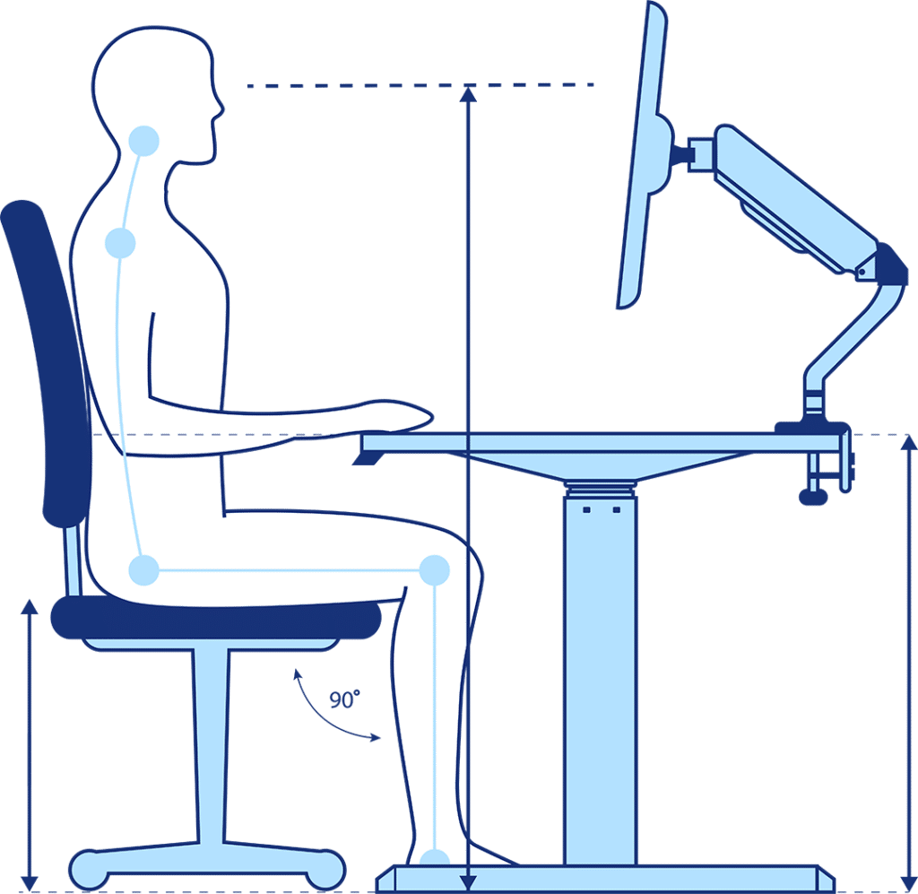 Altura da Mesa de Escritório: Qual é a altura padrão ideal?